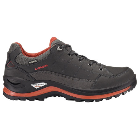 Calzado de hombre Lowa Renegade III GTX Lo gris oscuro Grey/Rust