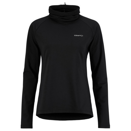 Sudadera funcional de mujer Craft Gain Thermal Funnelneck W negro Black