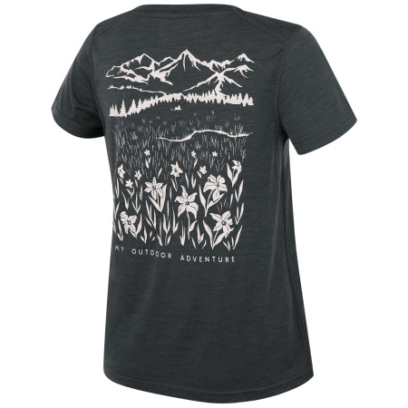 Camiseta de mujer MOOA Merino Lyolite Horizon 150 Comfy