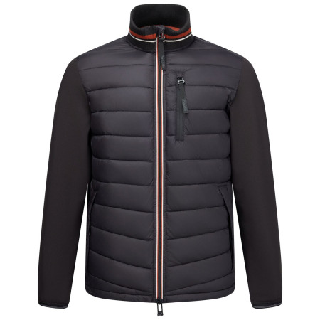 Chaqueta híbrida para hombre Regatta Brentmoor Hybrid negro Black