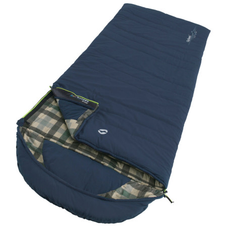 Saco de dormir tipo manta Outwell Camper Lux 2023 azul oscuro