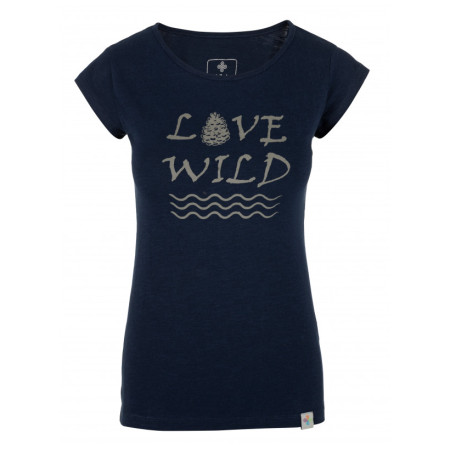 Camiseta de mujer Kilpi Flori-W azul Dbl