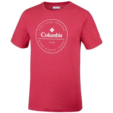 Camiseta de hombre Columbia Onchan Park Tee rojo MountainRedG