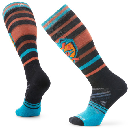 Calcetines de esquí Smartwool Ski Full Cushion Alpine Edge negro/naranja black