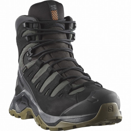 Calzado de hombre Salomon Quest Tracker Gore-Tex negro Black / Asphalt / Coyote Brown