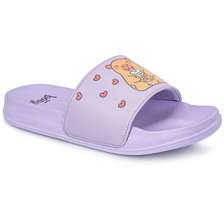 Zapatillas para niños Baagl Kapybara violeta fialová