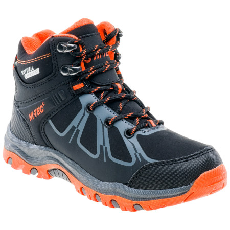 Calzado para niños Hi-Tec Nero Mid WP Jr negro Black/DarkGrey/Orange