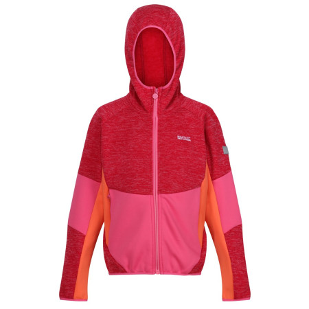 Sudadera para niños Regatta Dissolver VIII rosa PkPtn/FlamPk