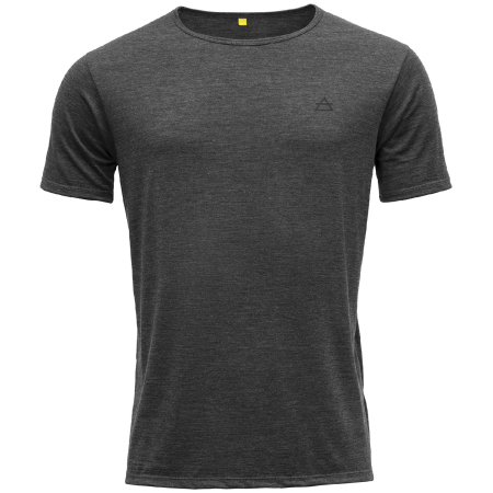 Camiseta funcional de hombre Devold Valldal Merino 130 Tee Man negro ANTHRACITE