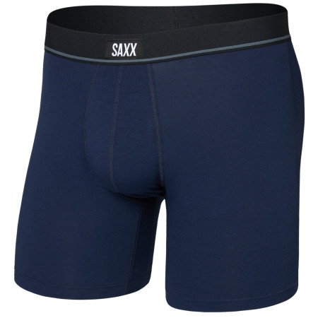 Calzoncillos bóxer para hombre Saxx Essential Cotton Boxer Brief Fly azul maritime
