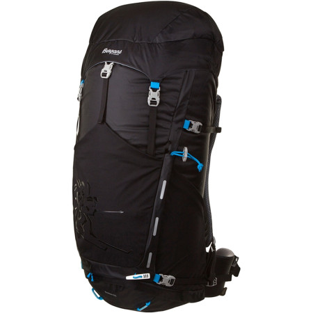 Mochila de mujer Bergans Rondane 65L negro/azul Black/BrSeablue