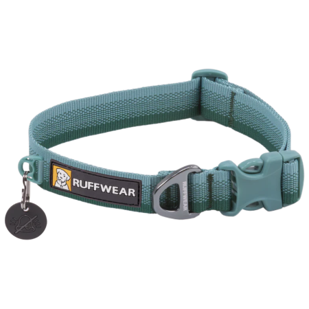 Collar para perro Ruffwear Front Range™ Collar verde River Rock Green