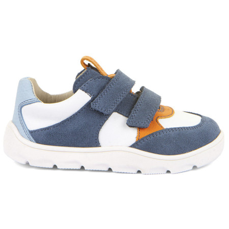 Zapatillas para niños Froddo Barefoot zeru spring White/Denim