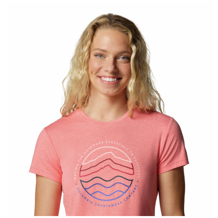 Camiseta de mujer Columbia Sloan Ridge™ Graphic SS Tee