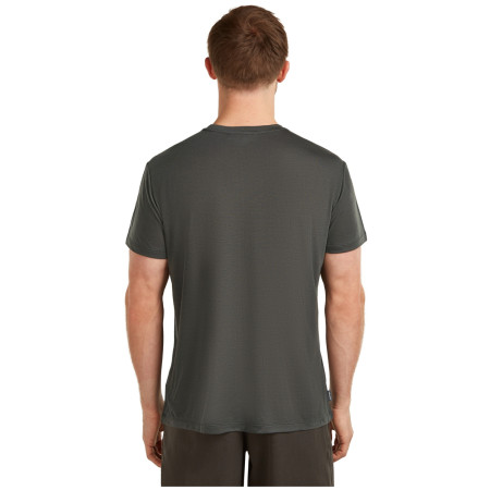 Camiseta funcional de hombre Icebreaker Merino Blend Core SS Tee Single Line Camp