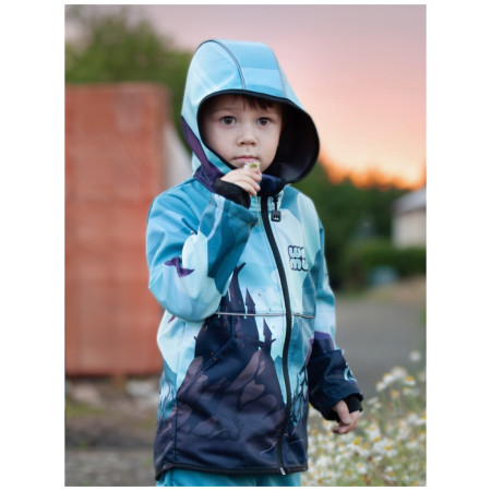 Chaqueta softshell para niños WAMU Dragon Fantasy