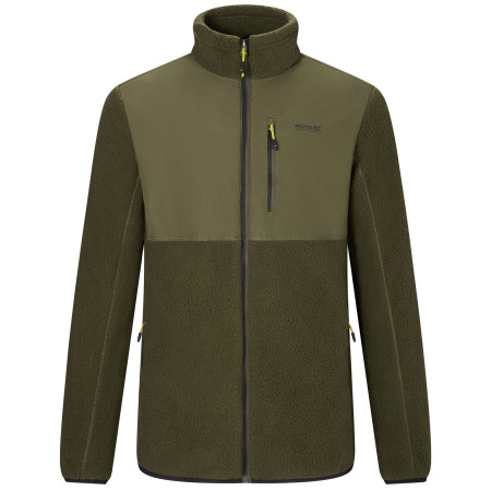 Sudadera funcional de hombre Regatta Morran WR fleece khaki oscuro Dark Khaki