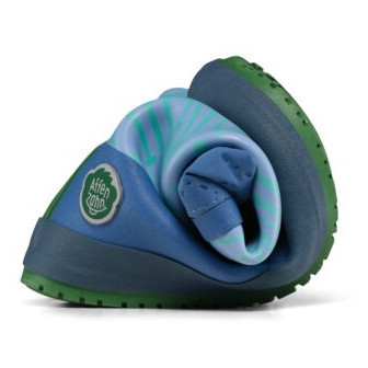 Botas de agua para niños Affenzahn Rainboot Vegan Puddly Bird of Paradise