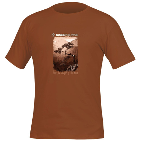 Camiseta de hombre Direct Alpine Organic 1.0 Cinnamon marrón Cinnamon