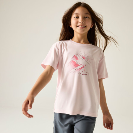 Camiseta para niños Regatta Aria Pink Haze