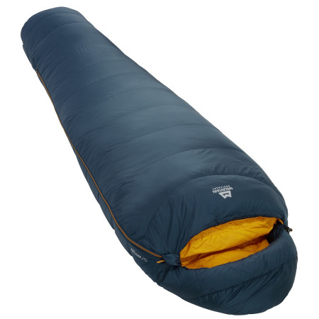 Saco de dormir de plumón Mountain Equipment Helium 250 Regular azul Majolica Blue