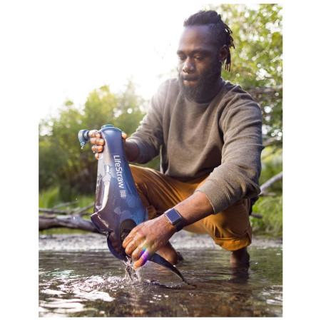 Botella con filtro LifeStraw Peak Gravity Filter System 3L