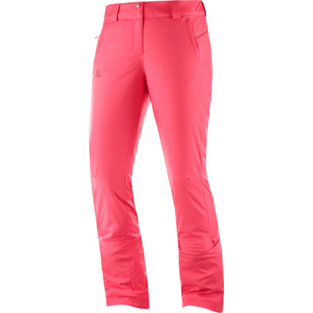 Pantalones de mujer Salomon Stormseason Pant W rosa CalypsoCoral