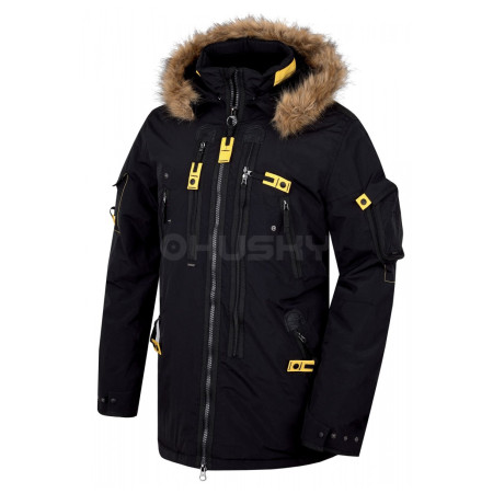 Chaqueta de invierno para hombre Husky Nerida negro Black
