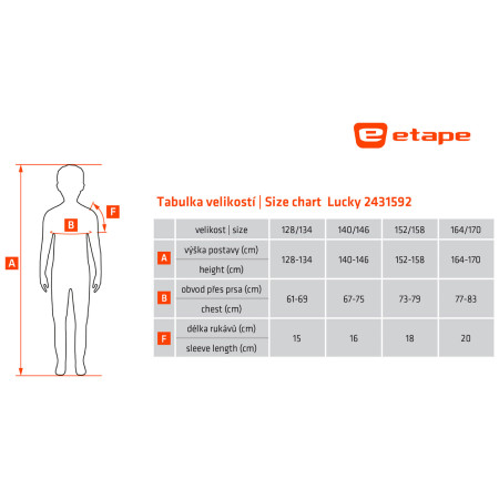 Maillot de ciclismo para niños Etape Lucky