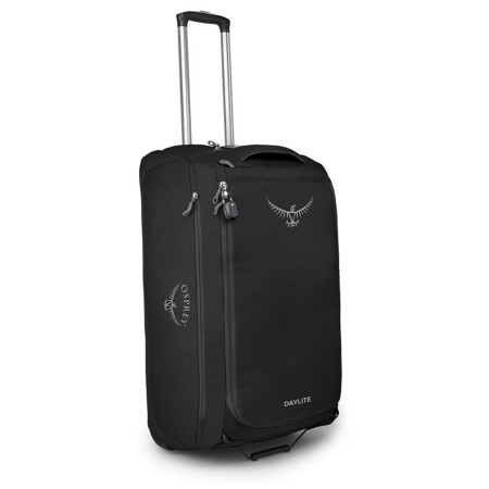 Maleta de viaje Osprey Daylite Wheeled Duffel 85 negro Black