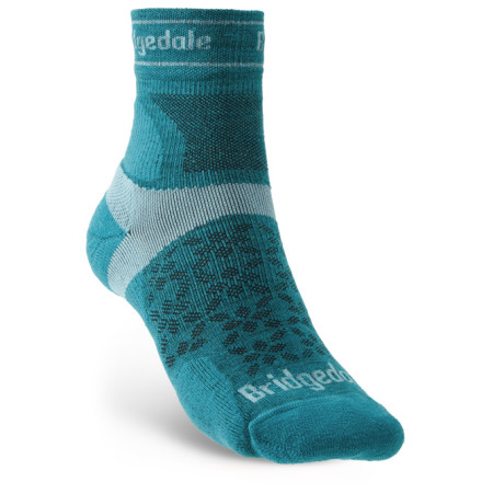 Calcetines de mujer Bridgedale UL T2 MS 3/4 Crew Women's turquesa teal