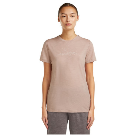 Camiseta de mujer Icebreaker Women Merino 150 Tech Lite SS Tee Sparkling Stars