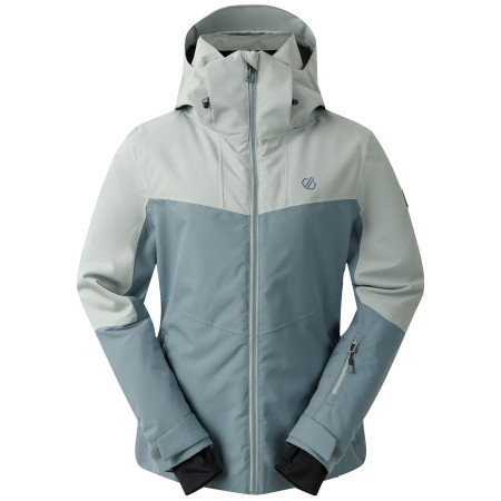 Chaqueta de esquí para mujer Dare 2b Iced Jacket verde/gris Glacier Green/Element Grey