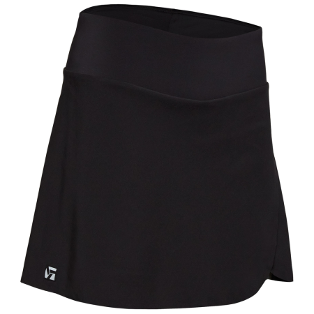 Falda de ciclismo para mujer Silvini Isorno Pro negro black