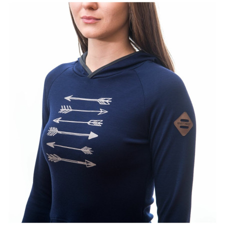 Sudadera de mujer Sensor Merino Upper Arrows