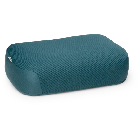 Almohada de viaje Sea to Summit Memory Lux Pillow - Large azul Mediterranea