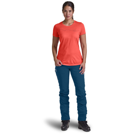 Camiseta funcional de mujer Ortovox 150 Cool Mountain Ts W