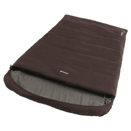 Saco de dormir Outwell Campion Lux Double marrón Brown