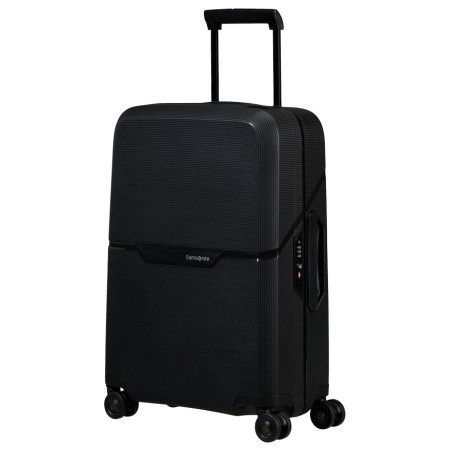 Maleta de viaje Samsonite Magnum Eco Spinner 55 gris oscuro Graphite/Silver