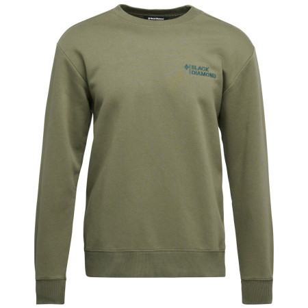 Sudadera de hombre Black Diamond M Mini Stacked Crewneck