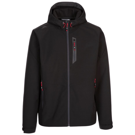 Chaqueta de hombre Trespass Marlon B negro BLACK