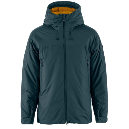 Chaqueta de invierno para hombre Fjällräven Bergtagen 130 Insulation Jkt M azul Mountain Blue-Mustard Yellow
