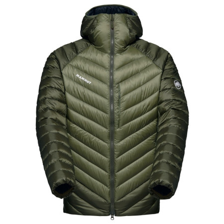 Chaqueta de hombre Mammut Broad Peak IN Hooded Jacket Men verde 40300 marsh-dark marsh