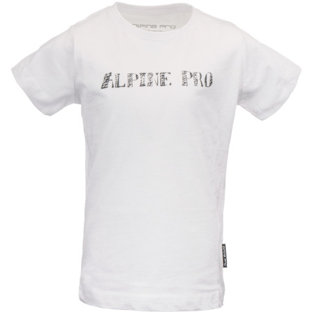 Camiseta para niños Alpine Pro Blaso blanco