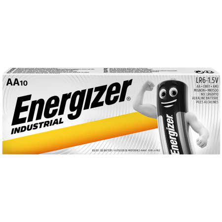Batería(s) Energizer Industrial AA/10 plata