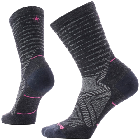 Calcetines Smartwool Women's Run Zero Cushion Crew Socks gris