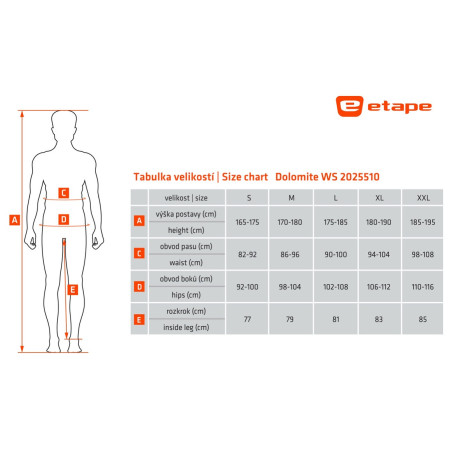 Pantalones de hombre Etape Dolomite 2.0