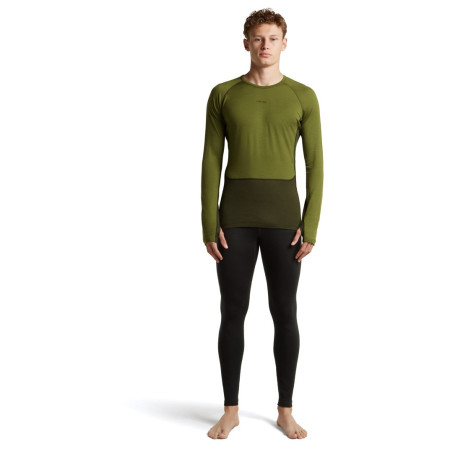 Camiseta funcional de hombre Icebreaker Men Merino 200 ZoneKnit LS Crewe
