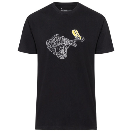 Camiseta de hombre Black Diamond M BD CAM TEE negro black