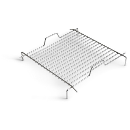 Rejilla de barbacoa Höfats Cube Grid plata nerez
